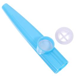 Plástico colorido Kazoo flauta para crianças, instrumento musical, tocando instrumentos de performance, Ukulele parceiro, 10 pcs - Image 2