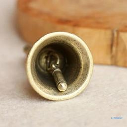 Punho de bronze alto mão sino grande mão sino para casamentos, escola jogo de sala de aula transporte da gota - Image 3