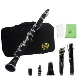 M MBAT17-Bb Clarinete com Cleaning Kit Box, Clarinete Profissional, Chave de Fenda, Reeds Acessórios, Barre Instrument - Image 1