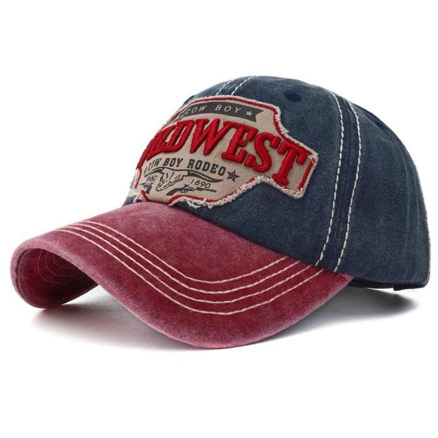 Boné vintage de beisebol em jeans unissex, chapéu snapback Y2K estilo hip hop, novo designer 2023