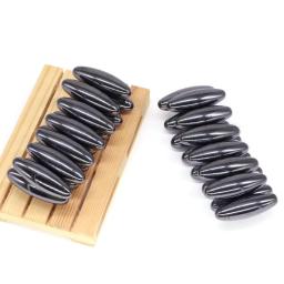 Pedras caídas magnética rugby bola terapia alívio brinquedo oval ímã grânulo conjunto cuidados de saúde ferrite massageador hematita decoração para casa - Image 3