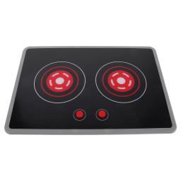 Fogão de indução simulado realista, queimador de cozinha para crianças pequenas, conjunto de jogos com efeitos de luz sonora, fácil montagem - Image 3