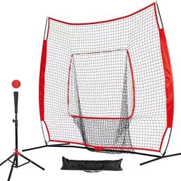 Baseball portátil Backstop Net, Rede De Prática De Beisebol, Batendo Pitching, Rede De Treinamento De Rebatidas, acessórios de beisebol - Image 1