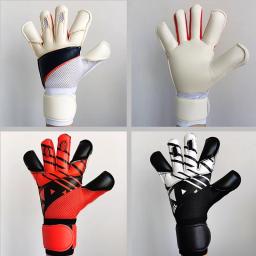 Luvas De Goleiro De Futebol De Látex Respirável, Costagem Interna Espessada, Corte VG, Antiderrapante, Absorvente de Choque, Equipamento De Goleiro, 4mm - Image 1