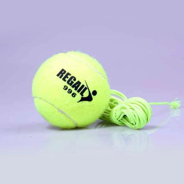 Borracha Bouncy Ball Avançada com Corda Elástica - Dispositivo de Treinamento para Tênis e Exercícios para Iniciantes