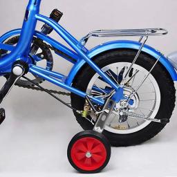 Roda de Treinamento de Bicicleta Infantil Estabilizador de Bicicleta Ajustável Suprimentos Duráveis de Equitação, Rodas Auxiliares, Ciclismo Multicolor, 1 Par - Image 2