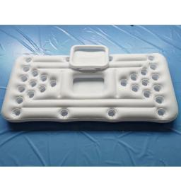 ELOS-Esteira De Piscina De Beer Pong, Fila Flutuante, Colchão De Piscina Inflável, Almofada De Entretenimento De Mesa De Água, 28 Furo Do Copo - Image 3