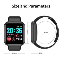 Relógio Digital Smart Sport para Homens e Mulheres, Tela Colorida, Exercício, Frequência Cardíaca, Pressão Arterial, Monitoramento Bluetooth, Em Estoque - Image 6