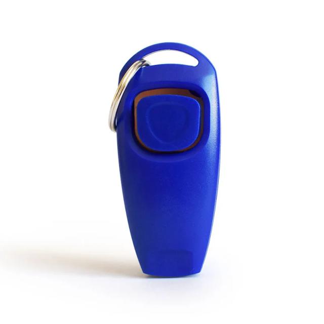 Clicker Portátil para Pets com Pulseira Ajustável - Treinamento Eficaz para Cães e Gatos