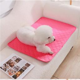 Reutilizável Dog Pee Pad Cobertor, fralda absorvente, lavável cachorro almofada de treinamento, pet cama, esteira de urina, tampa do assento de carro - Image 4