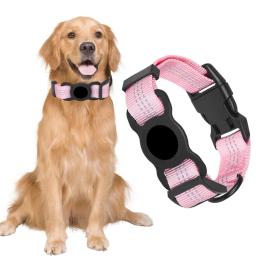 Coleira reflexiva Pet com AirTag Suporte para gato e cão, colarinho ajustável durável, GPS, PC rígido, Pet Supply - Image 4
