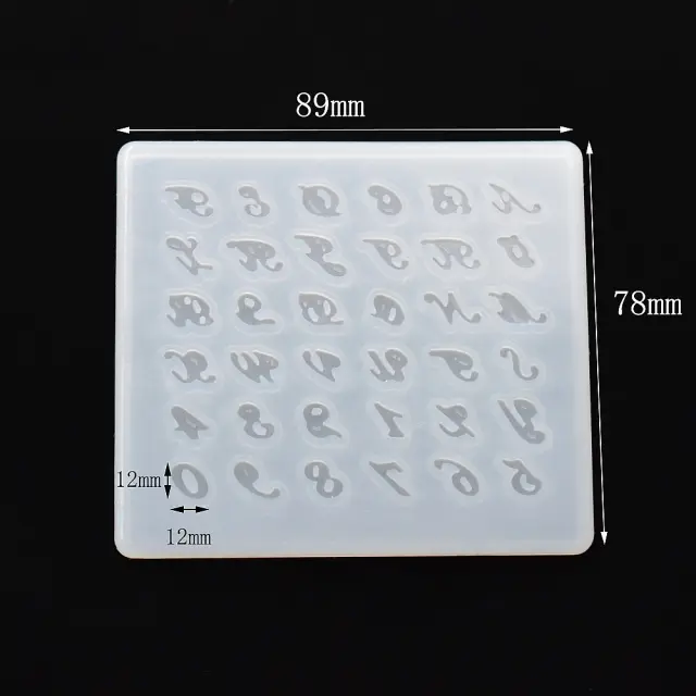Molde de Silicone para Jóias: Cubo e Triângulo para Brincos, Pingentes e Artesanato em Resina UV e Epóxi