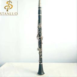 Fábrica orquestral baquelite niquelado, um instrumento clarinete - Image 1