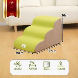 Destacável Anti Slip Pet Ramp, Cão e Gato Treinamento Escadaria, Esponja de Memória, Lavável, 3 Camadas, Suprimentos - Image 5