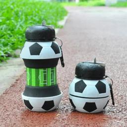 Leakproof Portable Leakproof Water Bottle for Kids, Fold Mug, Esportes ao ar livre, Basquete, Futebol, Beisebol, Tênis, Golfe, Escola - Image 3