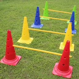 Marcador e disco titular para crianças, durável esportes cones, sinal pólo, patinação, treinamento de futebol, treino, atividade de campo, 5pcs, 1pc - Image 2