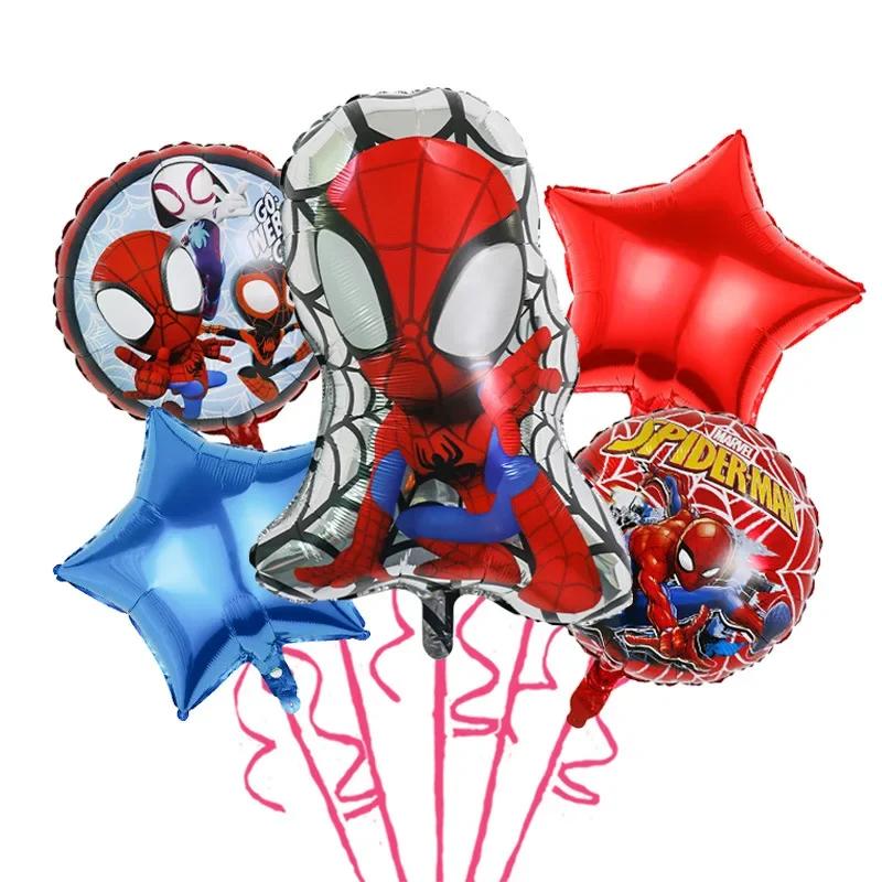 Conjunto de balões para festa de aniversário Marvel Comics Spider-Man The Avengers - Image 1