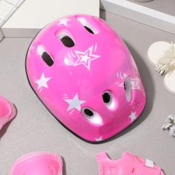 Conjunto de equipamentos de proteção de patinação infantil 1 + 2 joelheiras + 2 cotoveleiras + 2 manguito de pulso equipamento de almofada de mão - Image 5