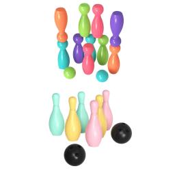 Conjunto de boliche infantil para família, jogo de boliche para lembrancinhas de festa no gramado, jardim - Image 2