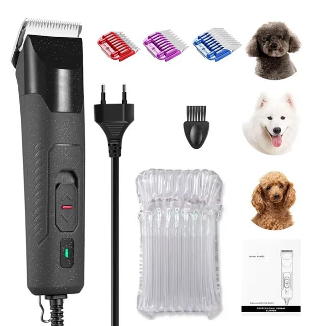 Aparador de Pelos Elétrico Clipper com 2 Velocidades para Cães, Gatos e Animais de Grande Porte