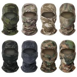 Camuflagem Balaclava para caça e ciclismo, polainas de pescoço, máscara facial completa, chapéu Wargame CP, bandana do exército, bandana de bicicleta, chapéu de ciclismo - Image 1