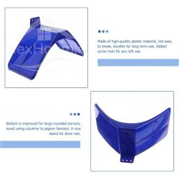 Plastic Pigeon Rest Stand, Dove Poleiro, Stand Frame, Flutuante Pombo Poleiros, Pássaro Suprimentos, 10Pcs - Image 4
