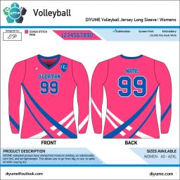 Homens Mulheres Kid Voleibol Jerseys Personalizado Treinamento Competição Esportes Respirável Longo-sleeved Top V-neck Nova Sublimação Luz - Image 1