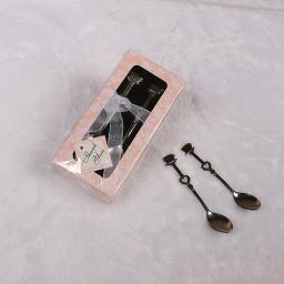 Colher de chá e café, lembranças de casamento, chuveiro nupcial, presente do favor da festa para convidados, lembranças do chá, presente do amor, 14x6.5cm, 1 conjunto - Image 6