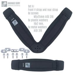 Conjunto de cinta para pés de surf Ananas, hidrofólio, prancha de surf, kitesurf, prancha de folha - Image 3