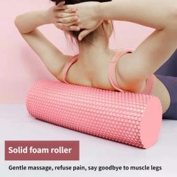 Rolo hexagonal de cilindro de espuma eva, diâmetro 9.6cm, comprimento 30cm, rolo hexagonal para exercícios de pilates, treinos domésticos aprimorados - Image 1