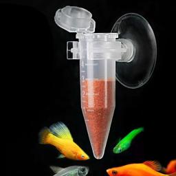 Alimentador automático de peixes com ventosa, Cone de alimentação sem carga para peixe e camarão, Ferramenta alimentadora, 1pc - Image 2