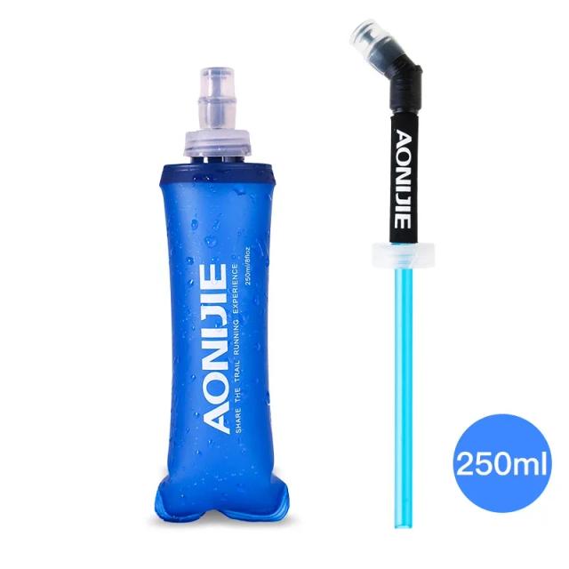 Pacote Aonijie de Hidratação: Garrafa Dobrável de Água TPU 250ml/500ml para Corrida e Cintura SD09/SD10