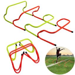 Dobrável Velocidade Obstáculos para Treinamento, Agilidade Portátil Obstáculos, Mini Barras de Salto, Altura Ajustável, Acessórios Esportivos ao Ar Livre - Image 1