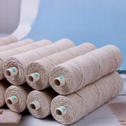 15-60 fios de papel de algodão cera pavio vela fio de soja cera scented vela que faz diy sem fumaça pavio de cera - Image 2