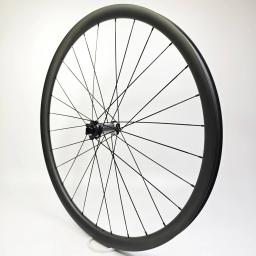 Roda de Carbono Assimétrica 32er MTB Tubeless 40mm de Largura 25mm de Profundidade Cubo Dianteiro Boost 6 Parafusos Freio a Disco XC AM DH - Image 2