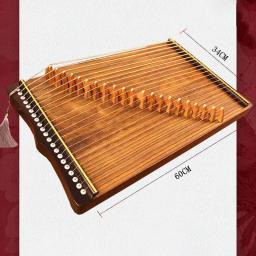 Instrumentos de Cordas Portáteis para Iniciantes, Exercitador de Dedos Profissional para Crianças e Adultos, 21 Cordas Acessórios Guzheng - Image 3