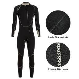 Neoprene zíper frontal Wetsuit masculino, terno de mergulho, equipamento de surf, pesca submarina, caça submarina, Kitesurf roupas, 3mm, 110kg - Image 1