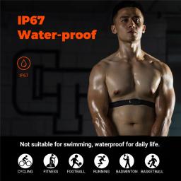 COOSPO H6M Peito Heart Rate Monitor Strap Bluetooth 4.0 ANT + HRM Sensor impermeável para Garmin Wahoo Bike Computer - Image 4
