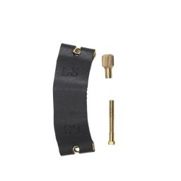 Bocal do saxofone com tampa, ligadura de couro, acessórios para Alto, tenor, soprano, sax, instrumentos de sopro - Image 2