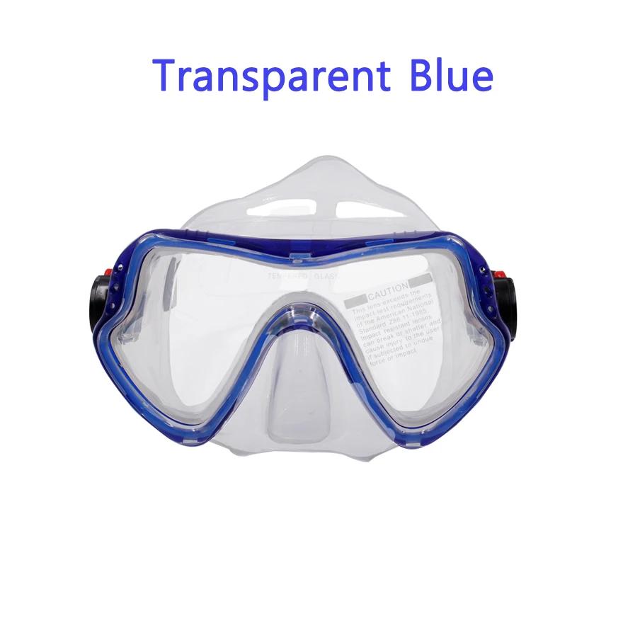 Máscara de mergulho profissional para homens e mulheres, máscara de natação, óculos à prova d'água HD, silicone snorkel - Image 1