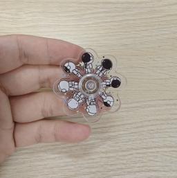Spinner de mão correndo figura pequena ponta do dedo giroscópio ilusão visual brinquedo de descompressão rotação dinâmica criativa das crianças - Image 5