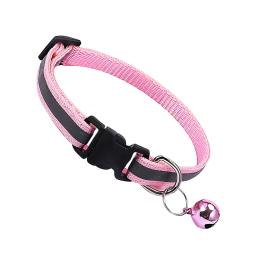 Colar de gato de nylon personalizado com sino, leve, reflexivo, resistente, para gatinhos menina e menino, xqmg - Image 5