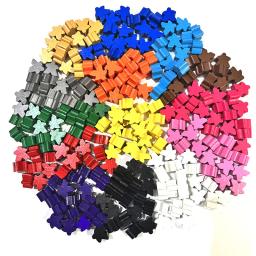 100 madeira meeples 14 cores 16mm extra jogo de tabuleiro peças de substituição componentes de jogos de mesa e acessórios de atualização - Image 1