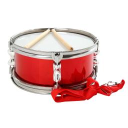 Profissional portátil Snare tambor com alça de ombro, música leve bateria para iniciantes, crianças, crianças, meninos, meninas, adolescentes, 11" - Image 6