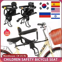 Assento de bicicleta para crianças Front Mount Saddle Almofada Segurança Kids Saddle Destacável Criança bicicleta cadeira para MTB Road Bike Accessorie - Image 1