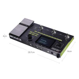 Mooer ge200 pedal multi efeitos guitarra processador instrumentos musicais amplificador modelagem 26 ir 151 efeitos looper cab tuning - Image 5