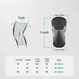 1 pçs 7mm neoprene joelheiras para levantamento de peso compressão joelheira suporte para agachamentos crossfit treinamento treino - Image 6