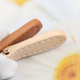 5 pçs de couro genuíno zip extrator zíper puxa substituição costura prendedor slider para mochila roupas diy zíperes costura accessor - Image 3