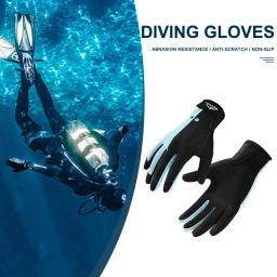 Luvas de mergulho, luvas de mergulho, mergulho remando, surf, caiaque, canoagem, pesca submarina, wetsuit esporte aquático, S, M, L, XL, 1 par - Image 1
