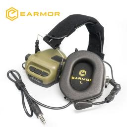 EARMOR-M32 MOD4 Headset tático com adaptador ferroviário, protetores auriculares do atirador ativo, rotação 360 ° - Image 3